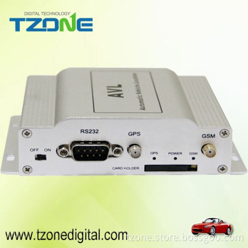 Serial port GPS tracker connect 125KHz RFID reader support camera